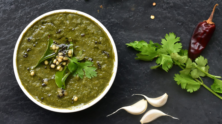 Coriander mint chutney