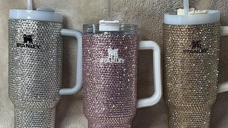 bedazzled Stanley cups