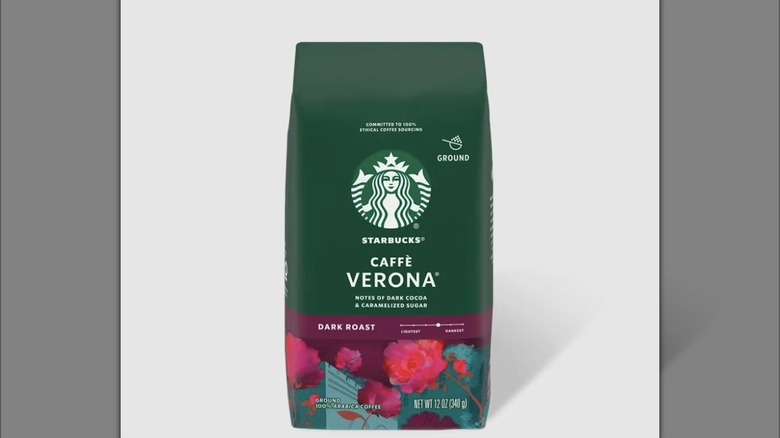 Bag of Caffè Verona from Starbucks