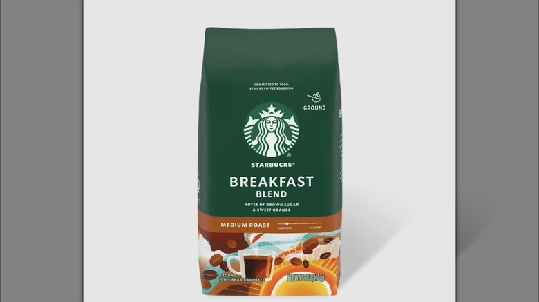 Bag of the Breakfast Blend from Starbucks