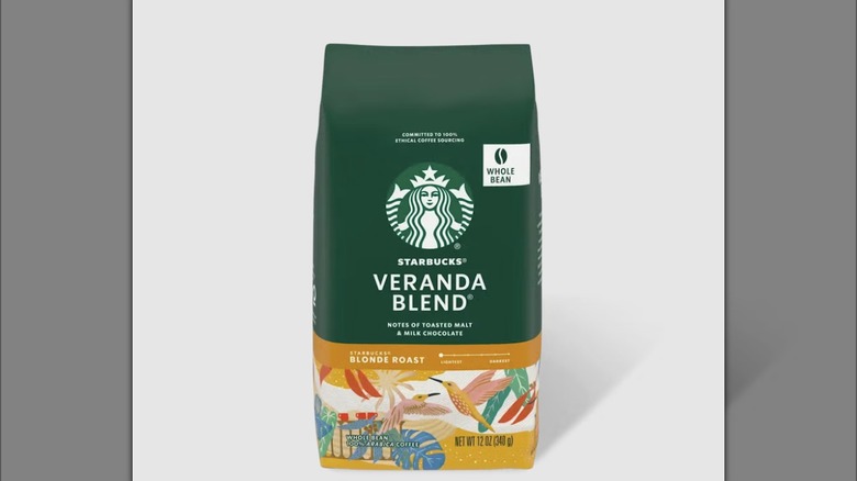 Bag of the Veranda Blend from Starbucks