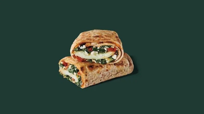 Starbucks spinach feta wrap