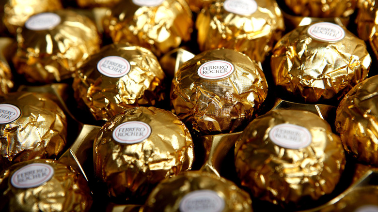 Ferrero rocher truffles 