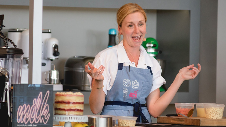 Christina Tosi presenting at the Austin Food & Wine Festival