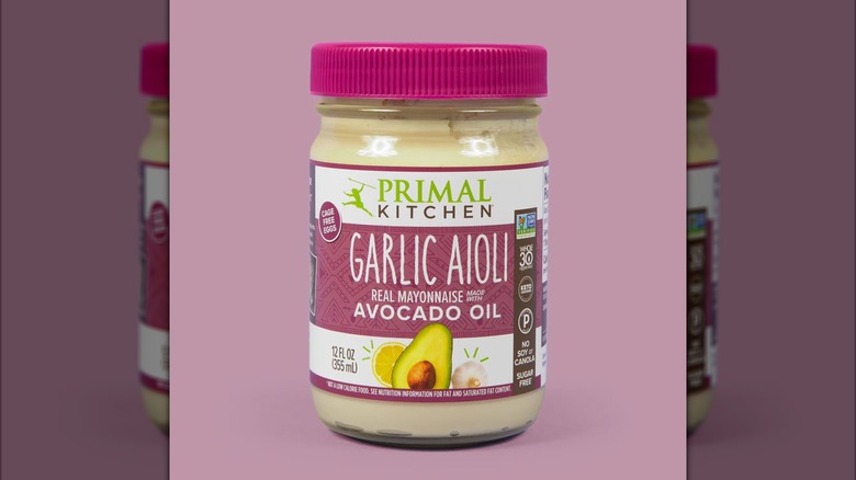 Jar of Primal Kitchen Garlic Aioli