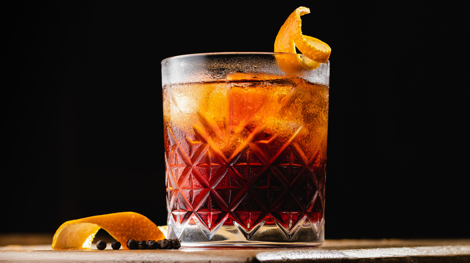 Negroni with Orange and Prosecco Foam - A Kitchen Cat