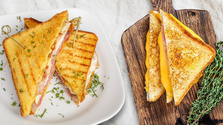 grilled cheese and cheese toasties