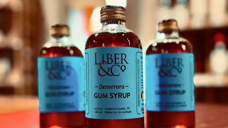 demerara gum syrup