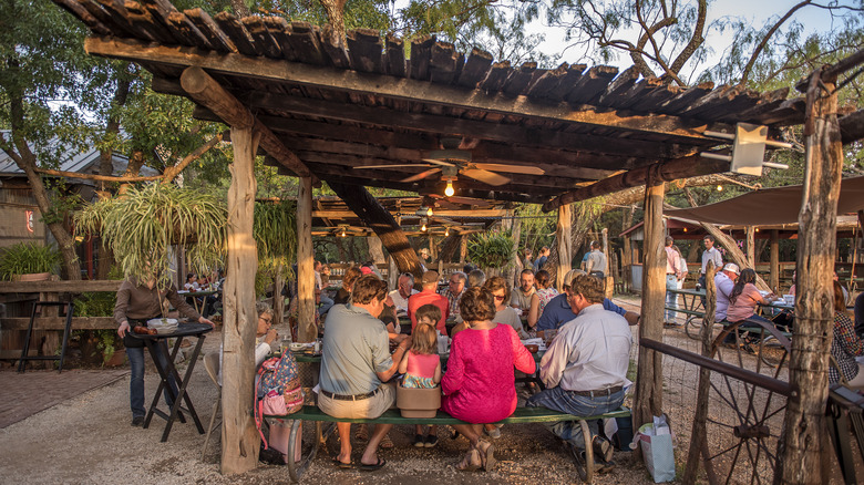 meat served at Perini Ranch