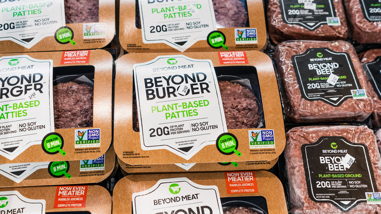 Beyond Burger plant-based patties