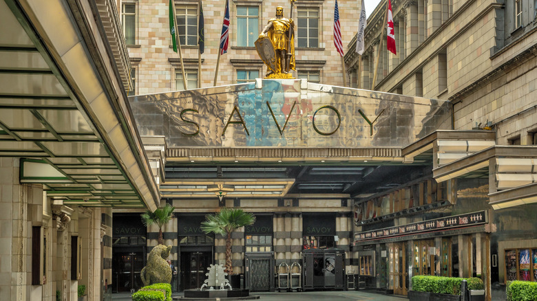 the Savoy hotel