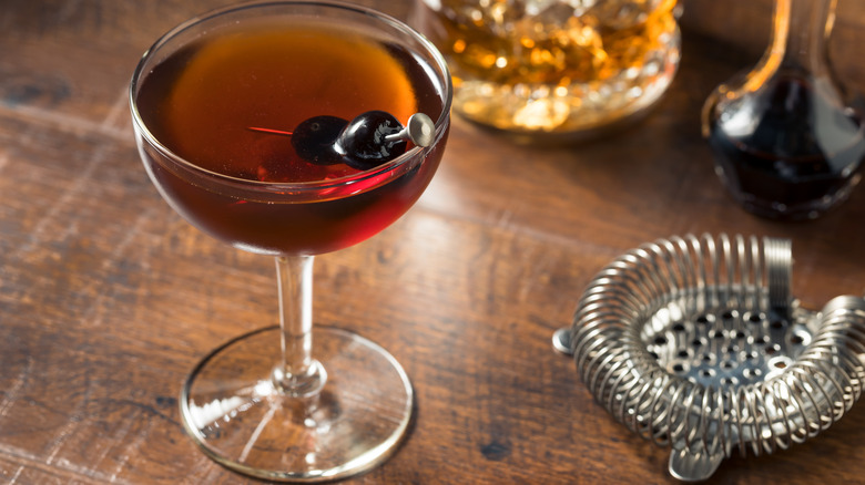 Manhattan cocktail