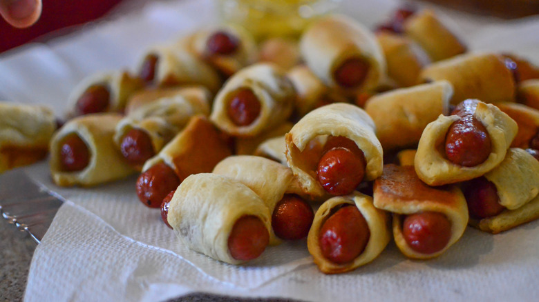 pile of pigs in a blanket