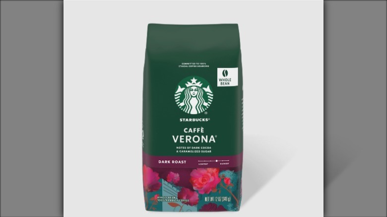 Starbucks Verona coffee bag
