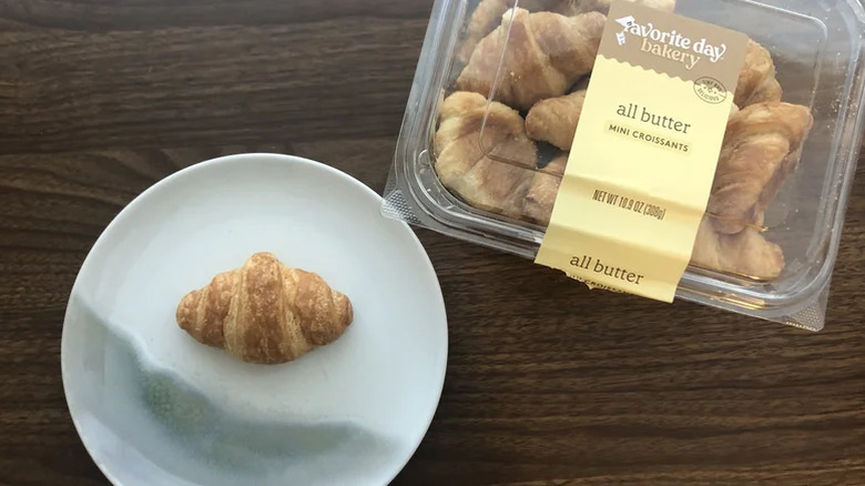 Target's mini croissants on plate