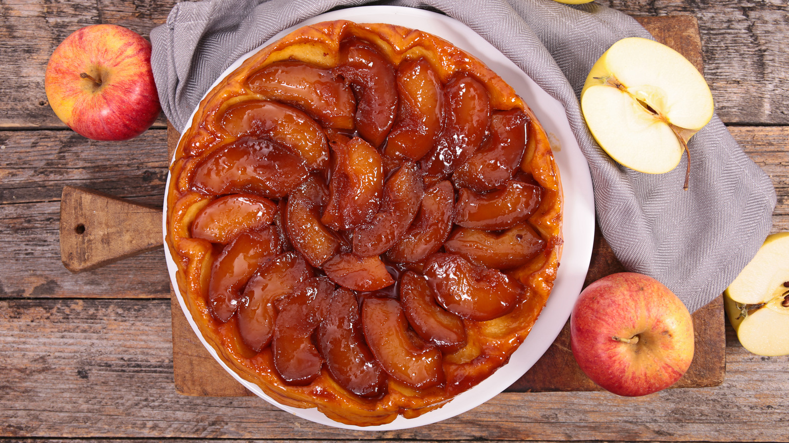 Тарт татен tarte tatin французский яблочный пирог