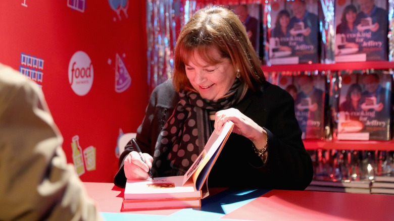 ina garten signing book