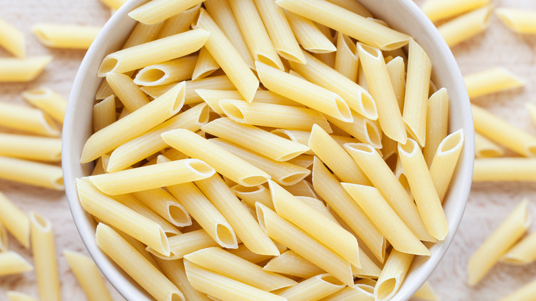 dried penne pasta