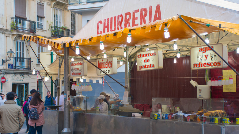 churrería in Spain