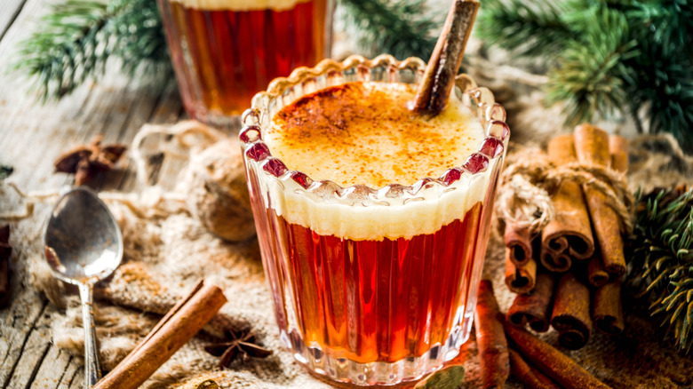 hot buttered rum