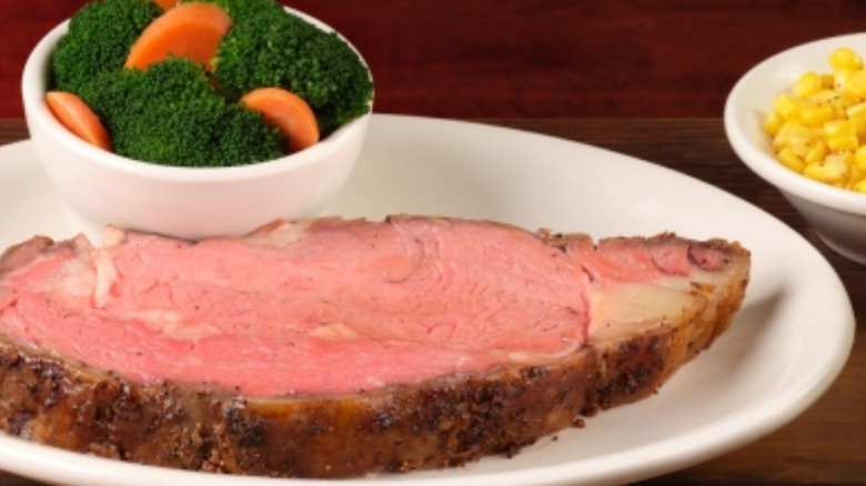 Texas Roadhouse prime rib