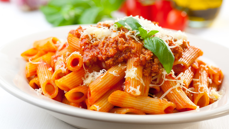 penne Bolognese