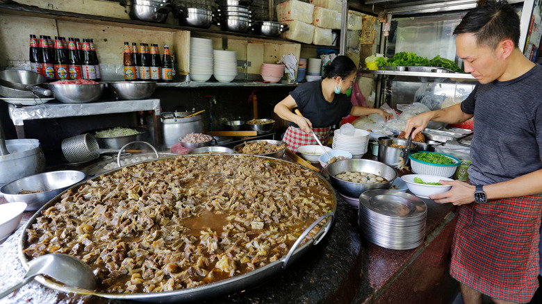 vat of wattana panich beef stew