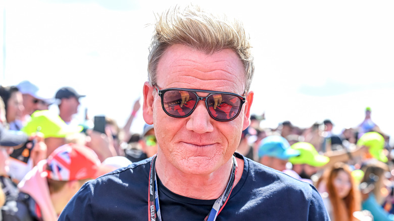 Gordon Ramsay wearing sunglasses