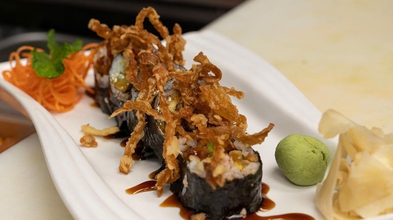 Spider Roll at Daikon Vegan Sushi & More