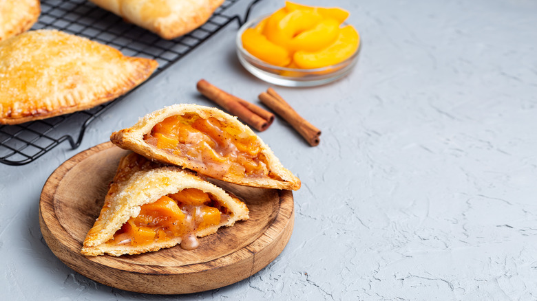 peach hand pies