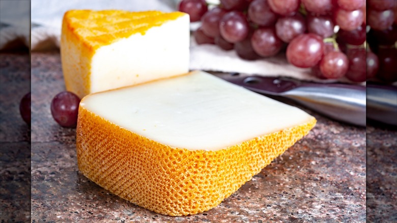 block of cheese from the Basque region 