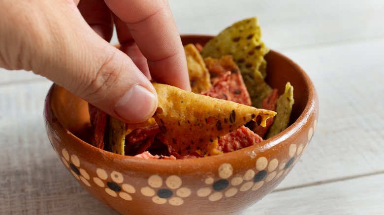 veggie corn chips