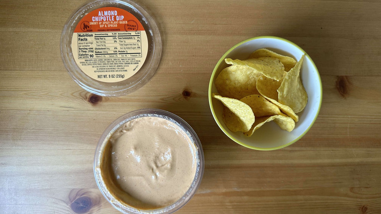 Trader Joes almond chipotle dip