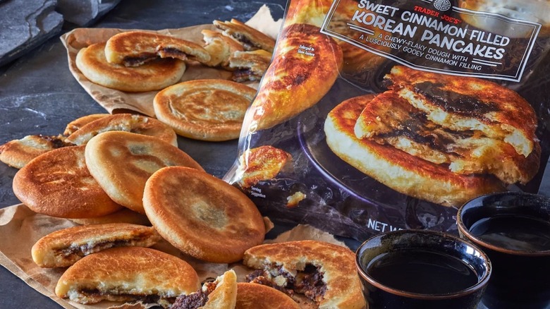 Trader Joe's Sweet Cinnamon Filled Korean Pancakes