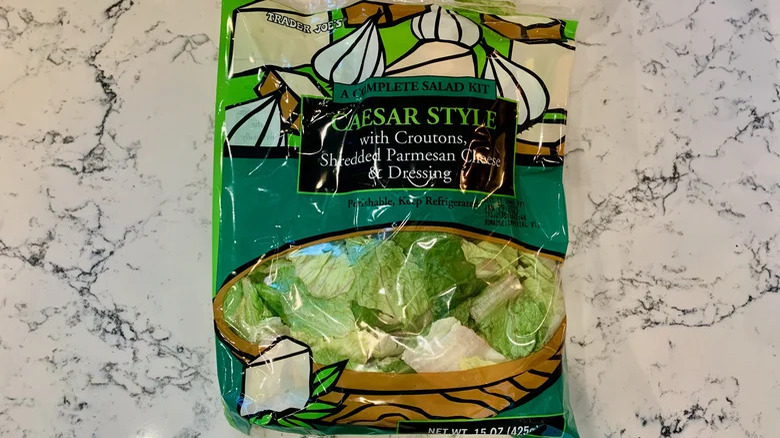 Trader Joe's Caesar Style salad