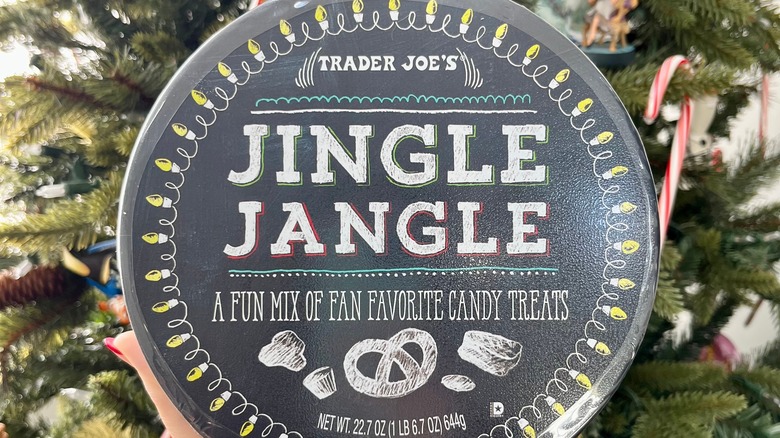 Tin of Trader Joe's Jingle Jangle