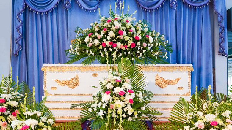 Thai funeral coffin