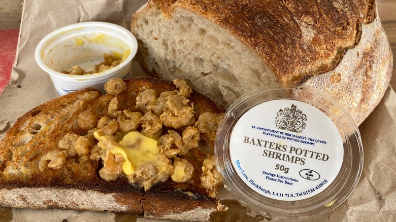 Baxters potted shrimps 