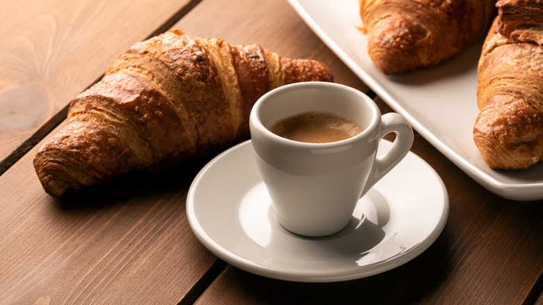 espresso and pastry