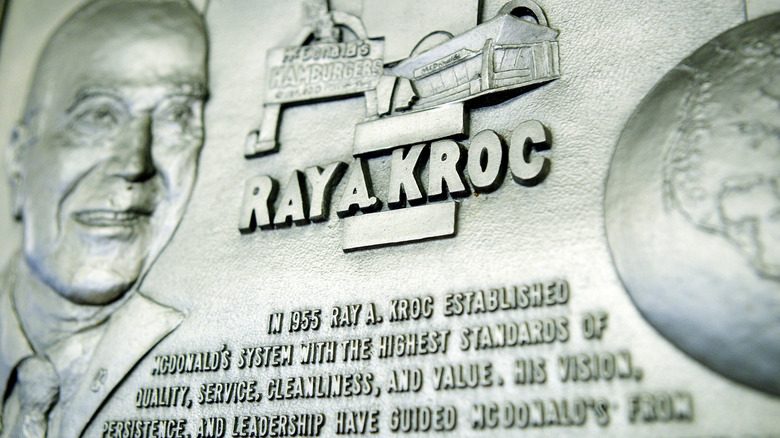 Ray Kroc plaque