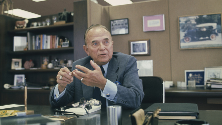 Ray Kroc in his office