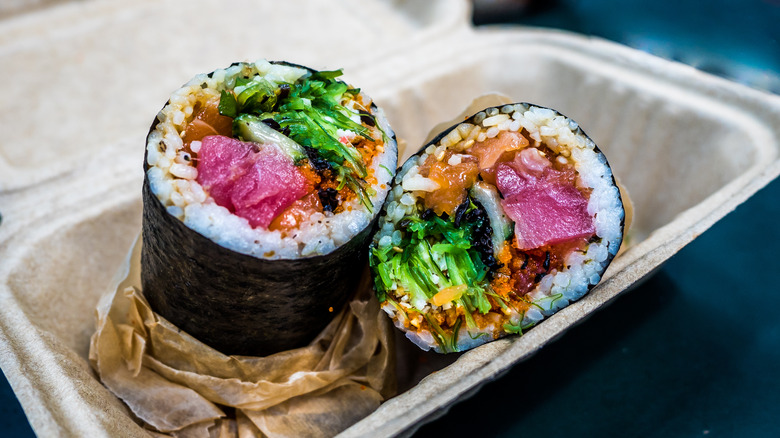 fusion sushi burrito