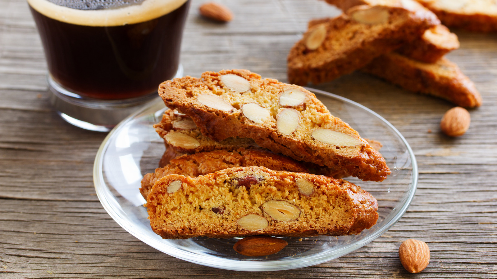 Almond Biscotti - Sip and Feast