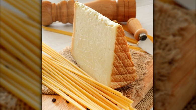 Pecorino romano cheese