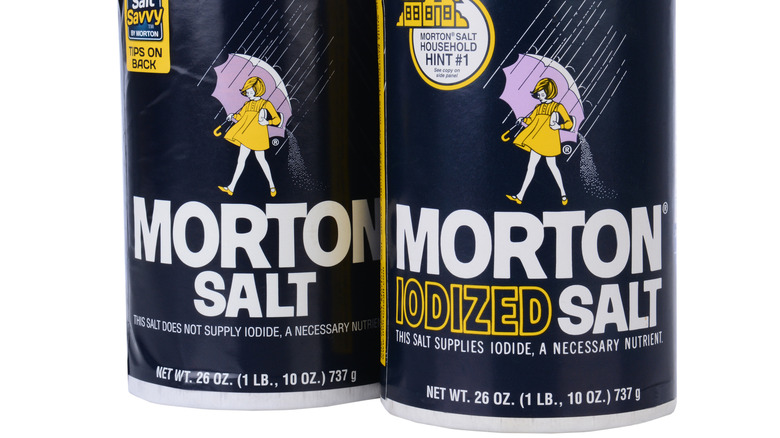 Morton salt canisters 