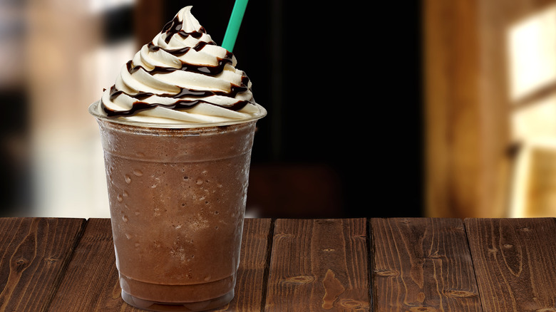 Starbucks chocolate Frappuccino