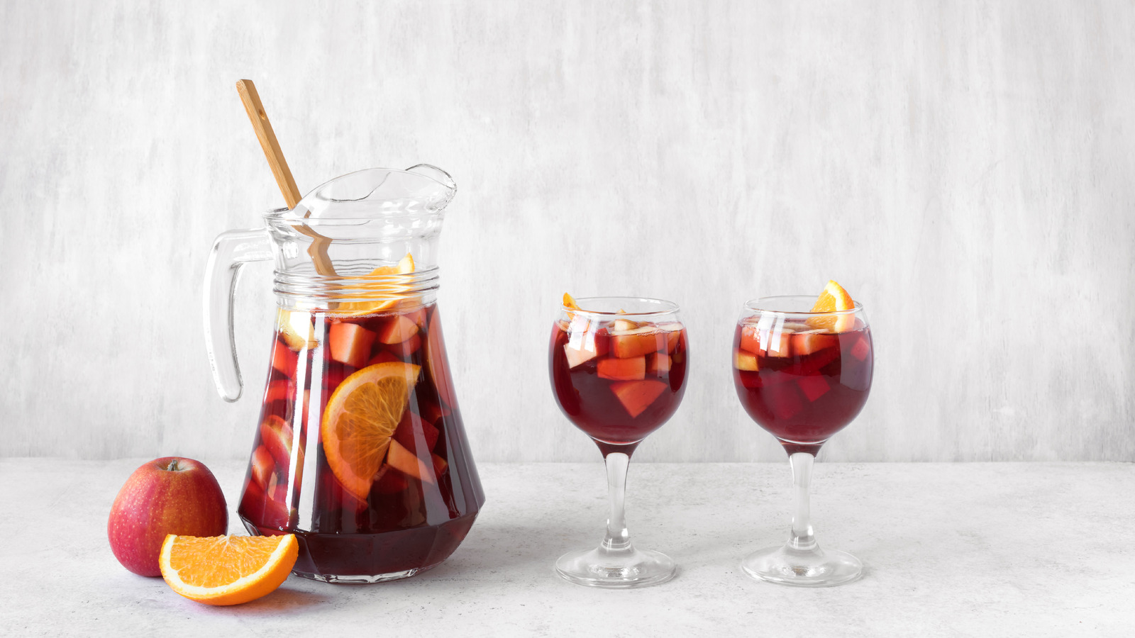 Summer Sangria with Zupan's Fresh Pressed Orange Juice