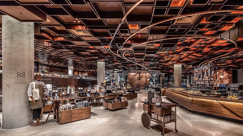 Starbucks New York Roastery interior