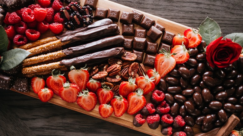 Dessert charcuterie board