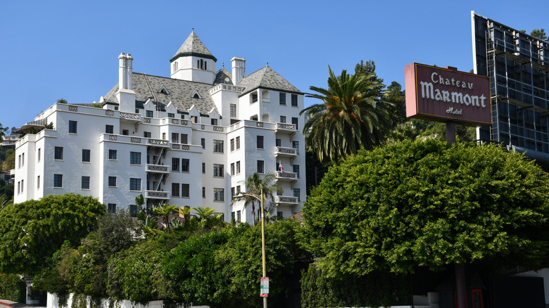 exterior view of Chateau Marmont